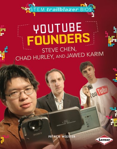 Youtube Founders Steve Chen, Chad Hurley, and Jawed Karim by Patricia Wooster