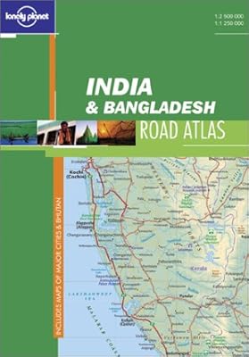 Lonely Planet India & Bangladesh: Road Atlas