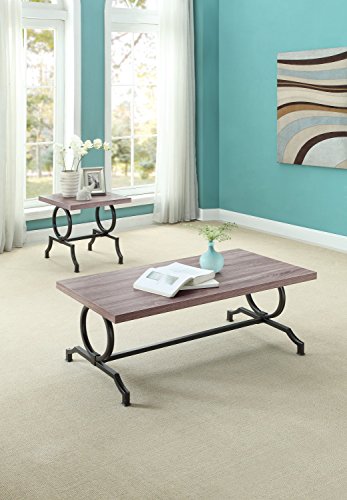 Algopix Similar Product 15 - Benzara BM176347 Wooden and Metal