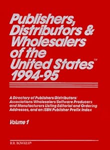 Publishers, Distributors & Wholesalers of the U. S. 1994-95, 1