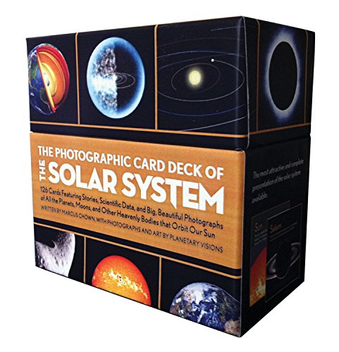 Photographic Card Deck of the Solar System: 126 Cards Featuring Stories, Scientific Data, and Big Beautiful Photographs of All the Planets, Moons, and Other Heavenly Bodies That Orbit Our Sun by Marcus Chown