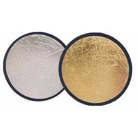 2 in 1 Reflector Silver/Gold 48 by Boss Backdrops with Free Ground Shipping