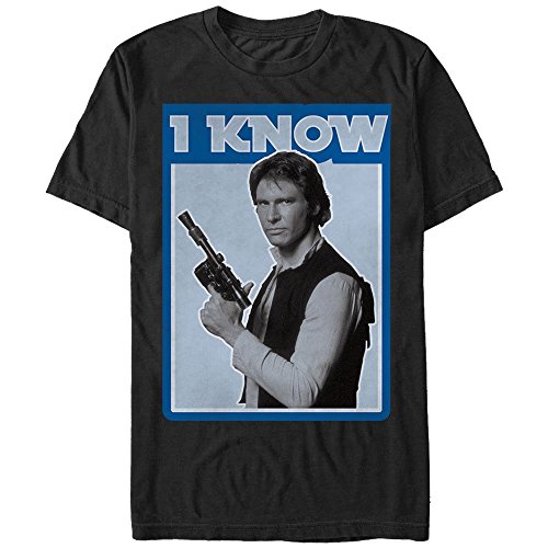 Star Wars Han Solo Quote I Know Mens Graphic T Shirt - Fifth Sun