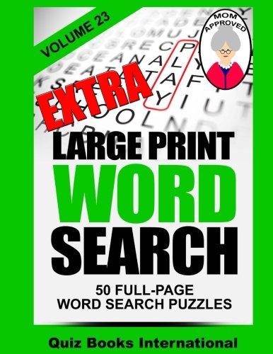 Extra Large Print Word Search Volume 23