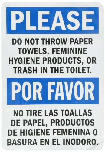 SmartSign Write-On Notice Labels – 7x10 Inch Adhesive Vinyl, Black/Blue On White, Blank For Custom Messages - View #11