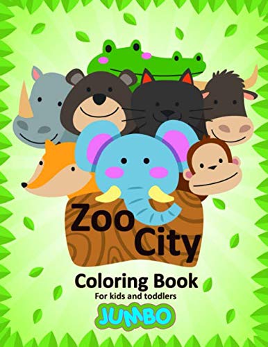 “Zoo City” Coloring Book: Amazing Coloring Book For Kids and Adults by VA Studio