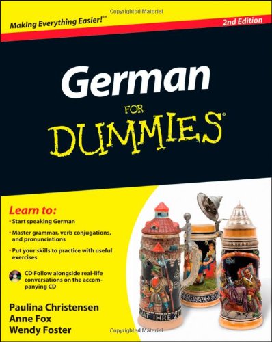 German For Dummies, (with CD) by Paulina Christensen