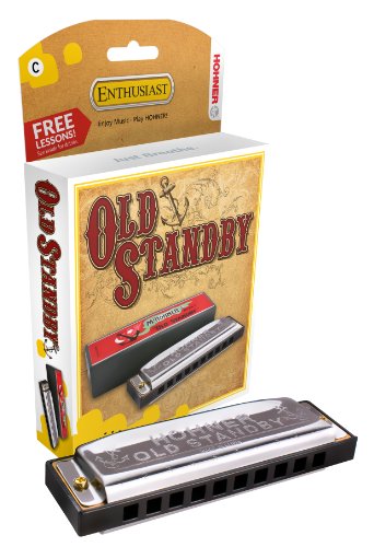 Hohner 34B-BX-A Harmonica, Old Standby, Key of  A Major