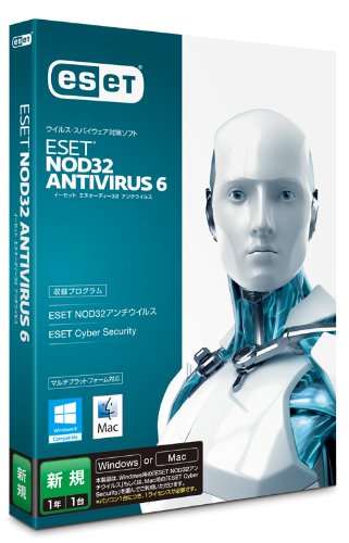 ESET+NOD32アンチウイルス+V6.0+Windows%2FMac対応