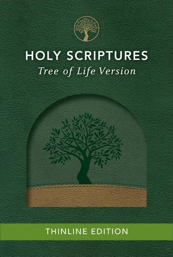 TLV Thinline Bible, Holy Scriptures, Grove/Sand, Tree Design Duravella by Messianic Jewish Family Bible Society