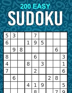 200 Easy Sudoku: Large Print One Puzzle Per Page by Beautiful Mind