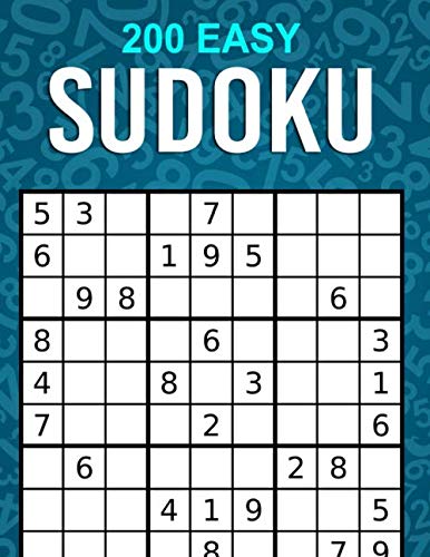 200 Easy Sudoku: Large Print One Puzzle Per Page by Beautiful Mind