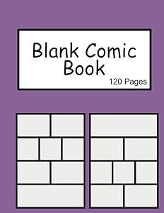 Blank Comic Book Create Your Own Comics Templates by Sheila Rousseau