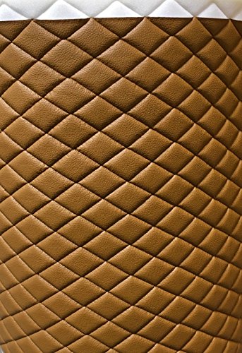 Algopix Similar Product 9 - LUVFABRICS Desert Faux Leather Quilted