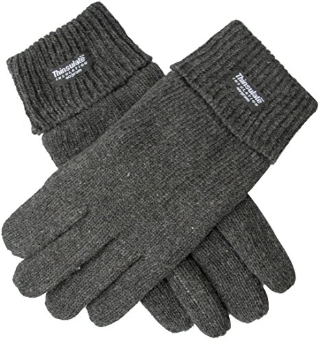 EEM Men's knitted glove LASSE with Thinsulate thermal lining made of 100% wool