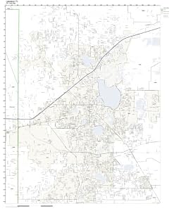 Amazon com ZIP Code Wall Map of - 5151myomPsL. SY300 