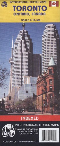 Toronto 1:12,500 Street Map by ITM Canada