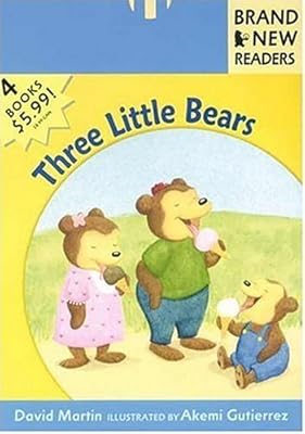 Three Little Bears: Brand New Readers