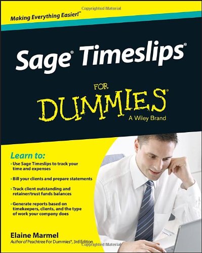 Sage Timeslips For Dummies by Elaine Marmel