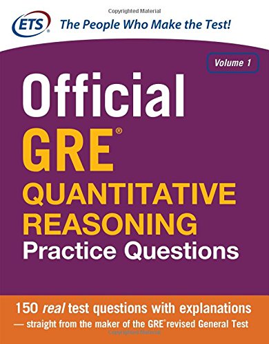 Official GRE Quantitative Reasoning Practice Questions by Educational Testing Service