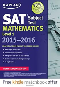 Kaplan SAT Subject Test Mathematics Level 1 2015-2016