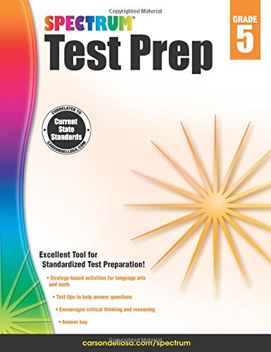 Spectrum Test Prep, Grade 5 by Spectrum 
			
			
		
		
		
       	 
       		
       			(Compiler)