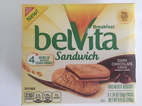 Belvita Breakfast Sandwich - Dark Chocolate Creme - ( Pack of 3 )