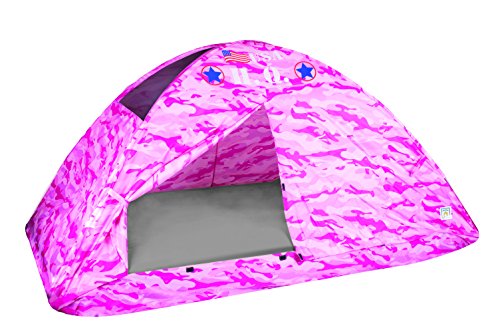 Pacific Play Tents Kids Pink Camo Bed Tent Playhouse – Twin Size