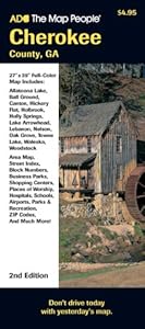 Cherokee County, Ga Map