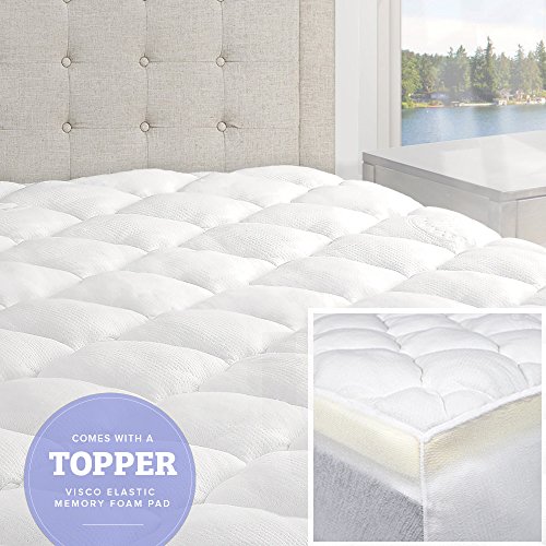 Algopix Similar Product 6 - eLuxurySupply Bamboo Mattress Topper