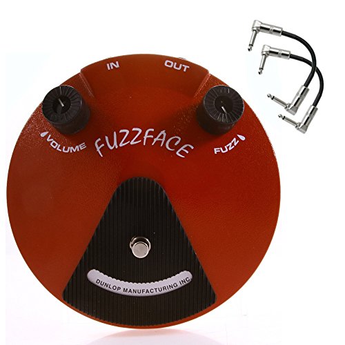 

DUNLOP JDF2 FUZZ FACE DISTORTION with 2 patch cables
