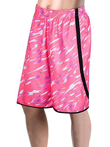 EU Workout Shorts with Pockets Camo Running Shorts