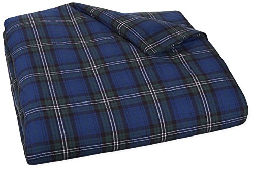 Algopix Similar Product 2 - Pinzon 160 Gram Plaid Flannel Duvet