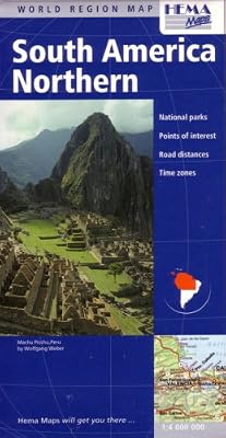 South America (north) : country map