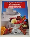 Rezepte für Eisautomaten