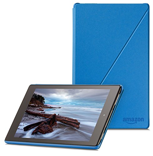Amazon Fire HD 8 (2015 release) Case - Slim Lightweight Standing Custom Fit Cover with Auto Wake/Sleep for Amazon Fire HD 8 Tablet, Blue