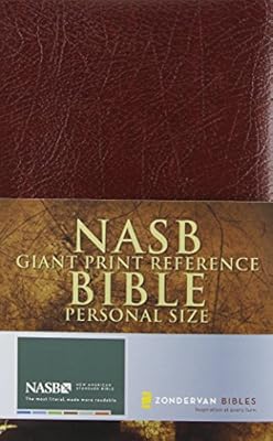 NASB Giant Print Reference Bible, Personal Size
