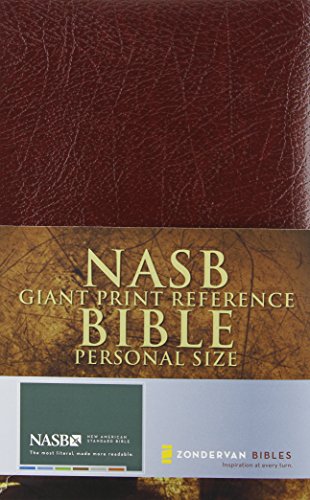 NASB Giant Print Reference Bible, Personal Size by Zondervan