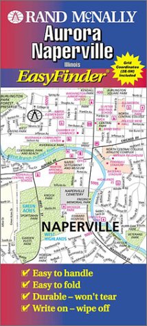 Rand McNally Aurora/Naperville, Illinois (Rand McNally Easyfinder) by Rand McNally