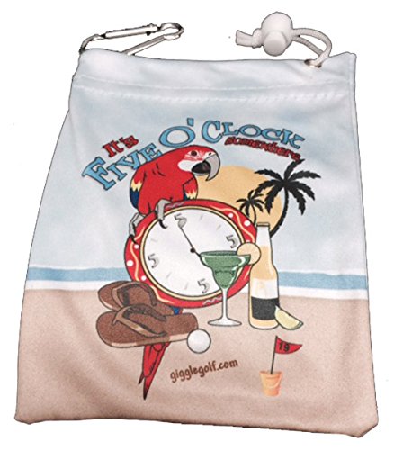 Giggle Golf - Microfiber Five O'Clock Somewhere Tee Bag
