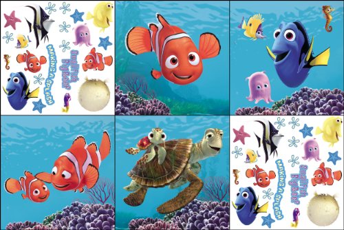 blue mountain wallcoverings 31420600 finding nemo self-stick