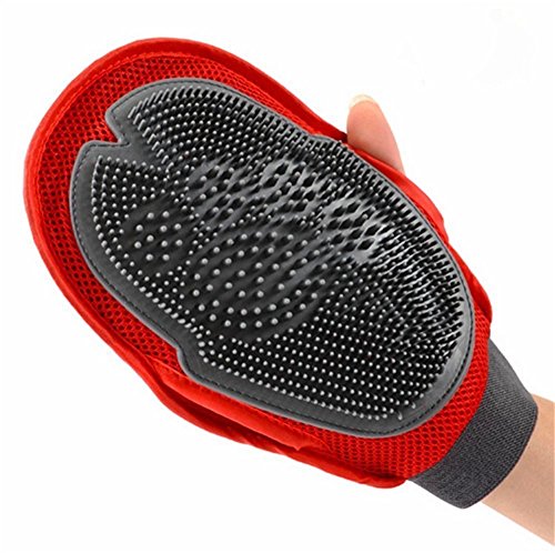 Algopix Similar Product 16 - Homvare 2in1 Pet Glove Grooming Tool
