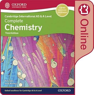 Cambridge International AS & A Level Complete Chemistry Enhanced Online Student Book