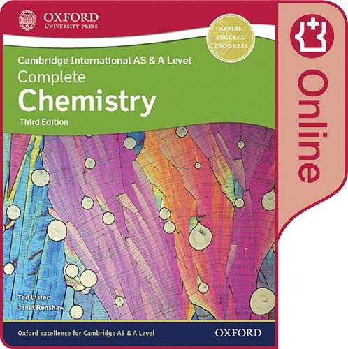 Cambridge International AS & A Level Complete Chemistry Enhanced Online Student Book by Resky Evaldi Saputra