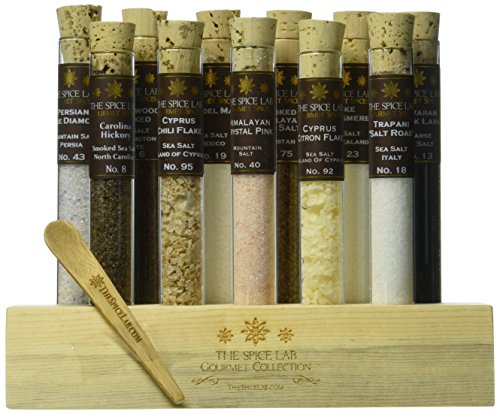 Gourmet Sea Salt Sampler Collection No. 2 - A collection of 11 Salts - Taste the world of salts 