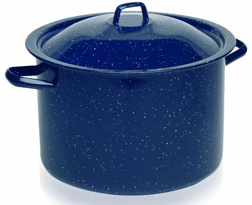 IMUSA Stock Pot w/ Lid in Indigo, Size 7.5 H x 9.85 W in | Wayfair C20666-1063310W