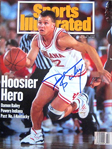 Algopix Similar Product 13 - Damon Bailey autographed Sports