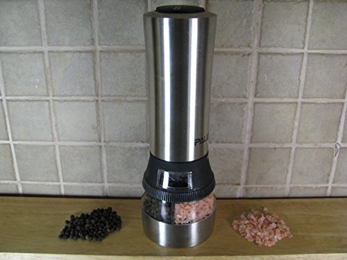 

2 In 1 Electric Salt And Pepper Grinder Set. Have Both Salt & Pepper All In One Grinder!