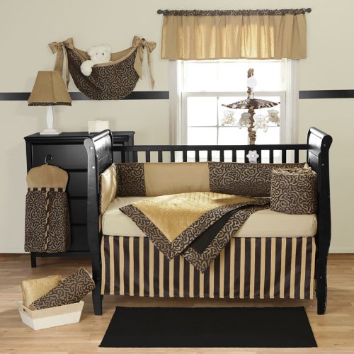 Leopard Print Crib Bedding