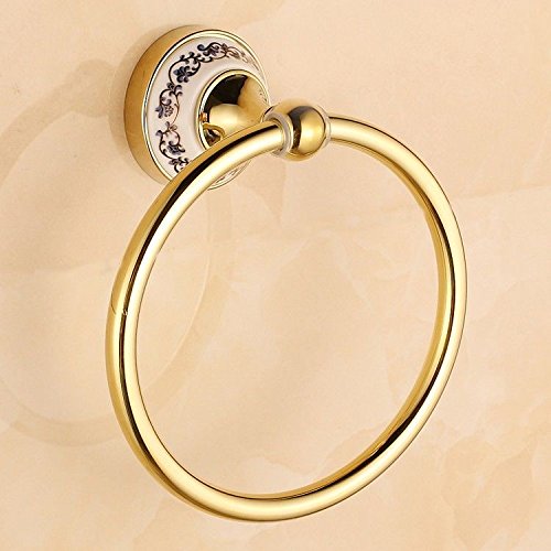 Algopix Similar Product 7 - LHbox Tap Towel Ring Ring Towel Rack